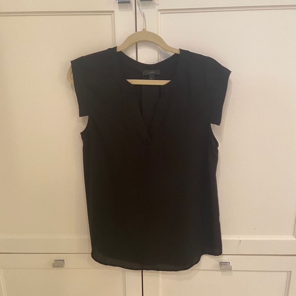 J.Crew Black Blouse